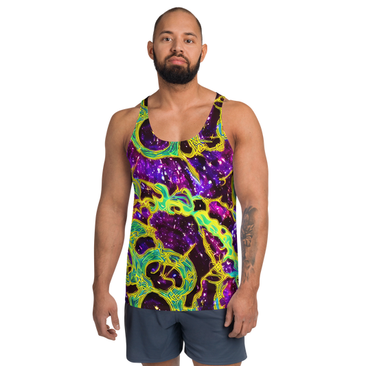 Men's Tank Top - Galactic Web