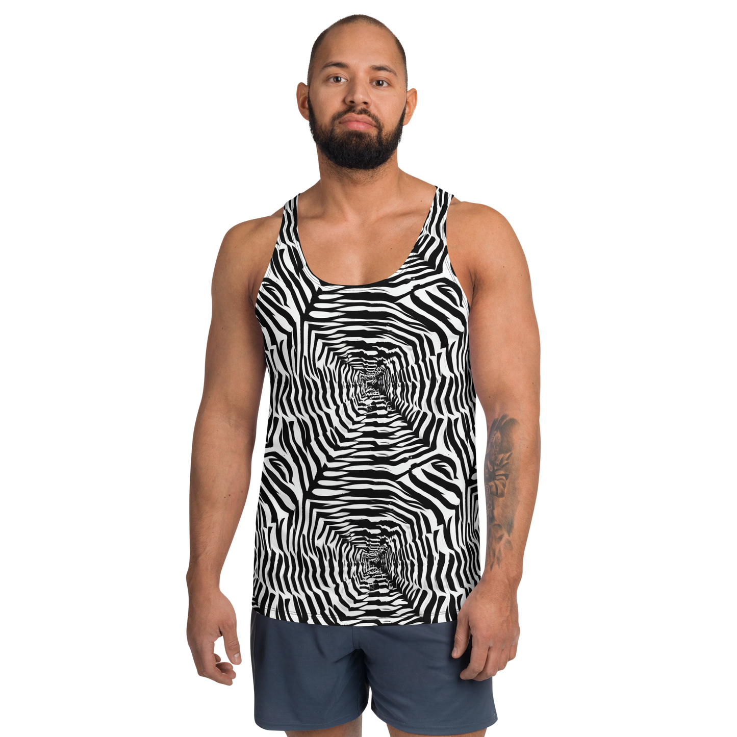 Men's Tank Top - Shadowed Illusions