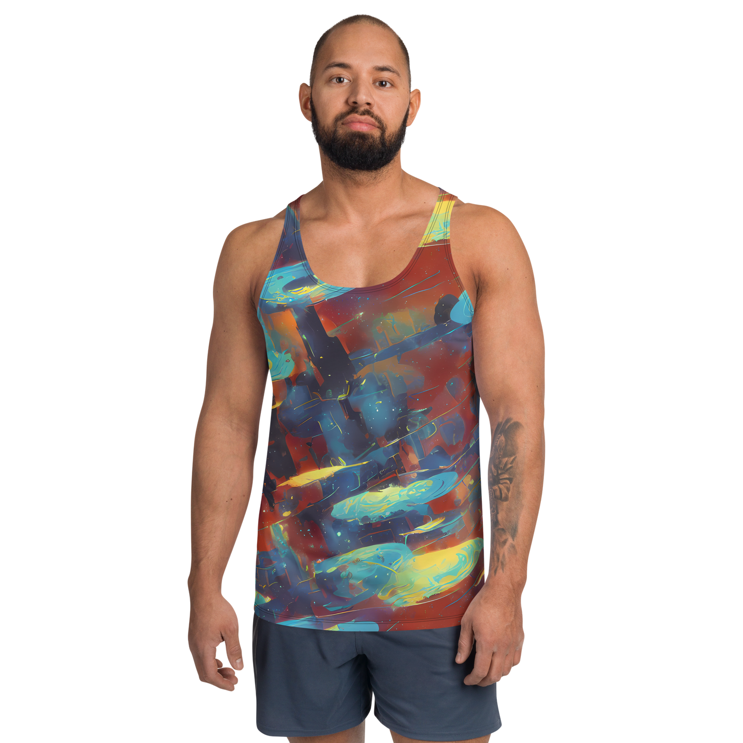 Men's Tank Top - Journey Through Infinity