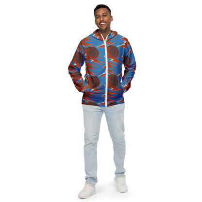 Men's Windbreaker - Desert Vortex