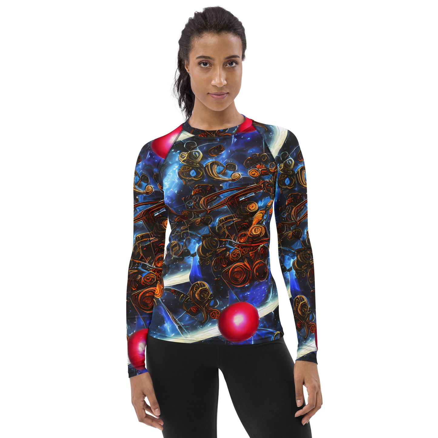 Women's Rash Guard - Pimenov's Cosmos
