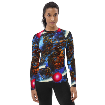Women's Rash Guard - Pimenov's Cosmos