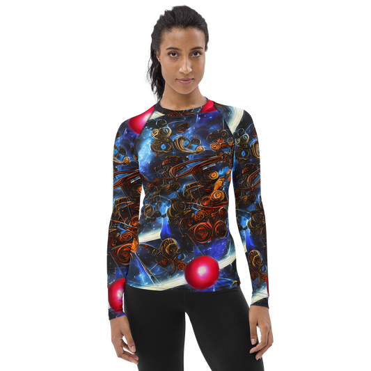 Women's Rash Guard - Pimenov's Cosmos