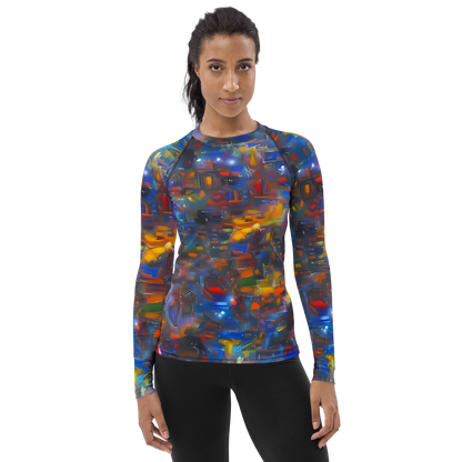 Women's Rash Guard - Abstract Conflux