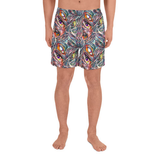Men's Athletic Shorts - Prismatic Reverie