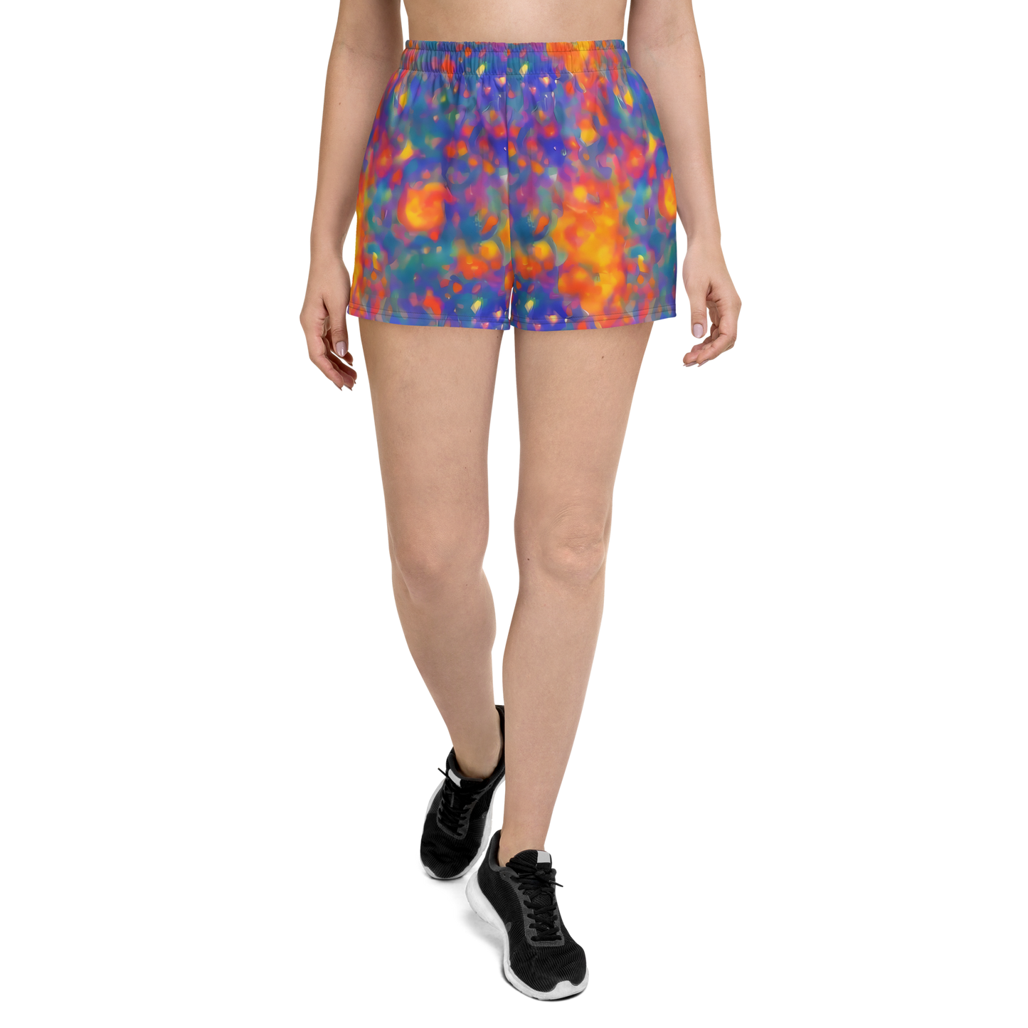 Women’s Athletic Shorts - Nolde Nebula