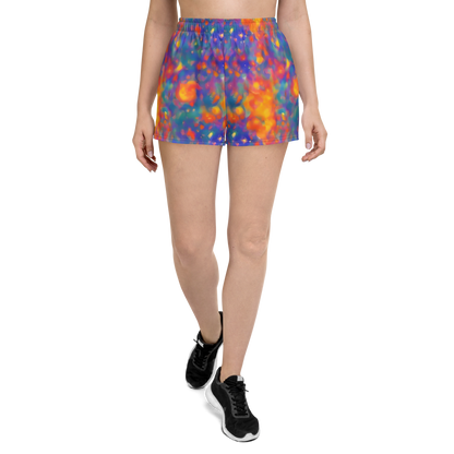 Women’s Athletic Shorts - Nolde Nebula