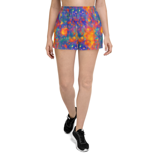 Women’s Athletic Shorts - Nolde Nebula