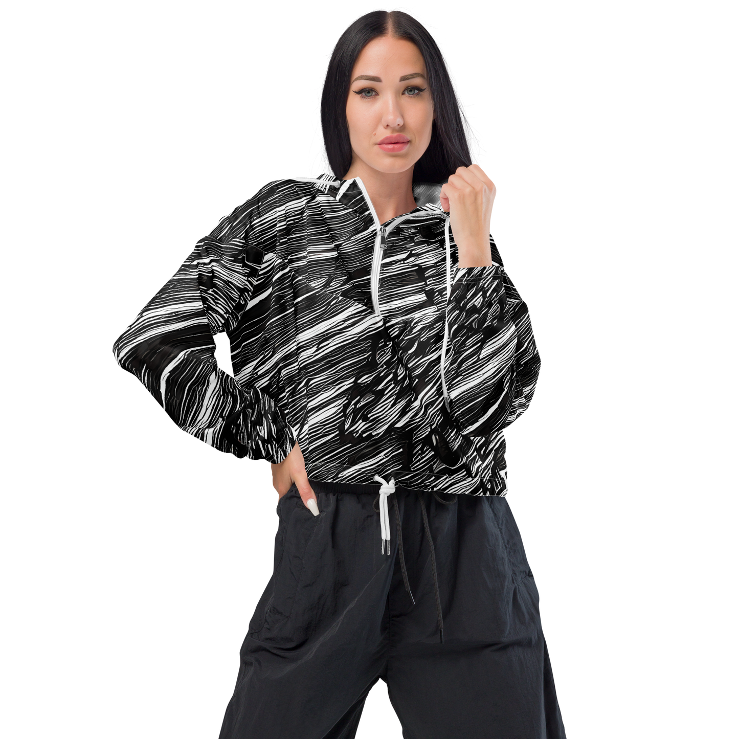 Women's Cropped Windbreaker - Ward's Whirlwind