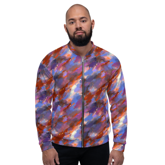 Bomber Jacket - Celestial Brushstroke