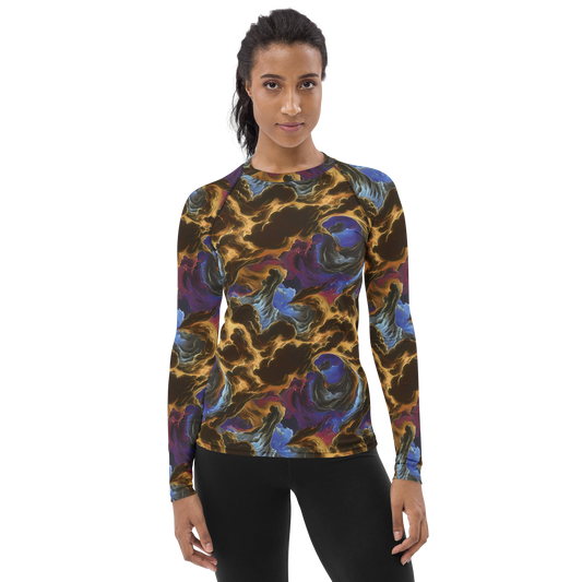 Women's Rash Guard - Vortex Virtue