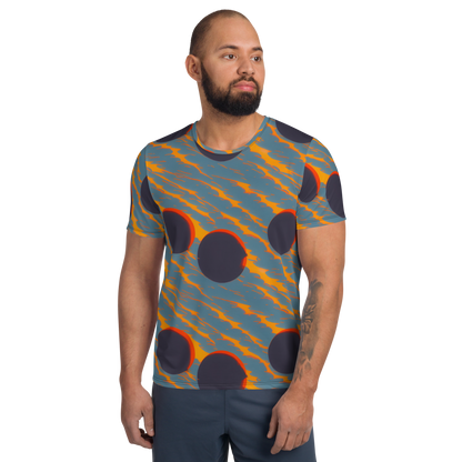 Men's Athletic T-Shirt - Flames of Gravity