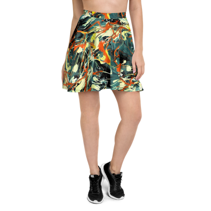 Skater Skirt - Fluid Firestorm