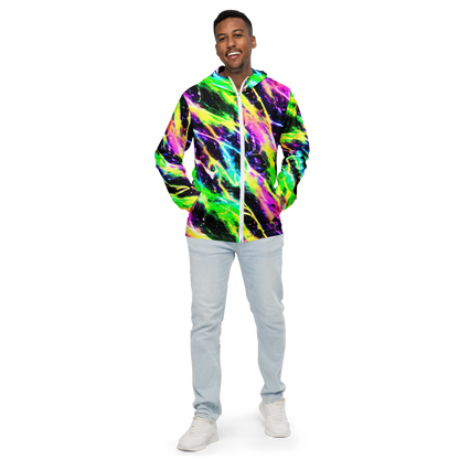 Men's Windbreaker - Chromatic Surge