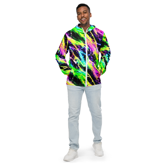 Men's Windbreaker - Chromatic Surge