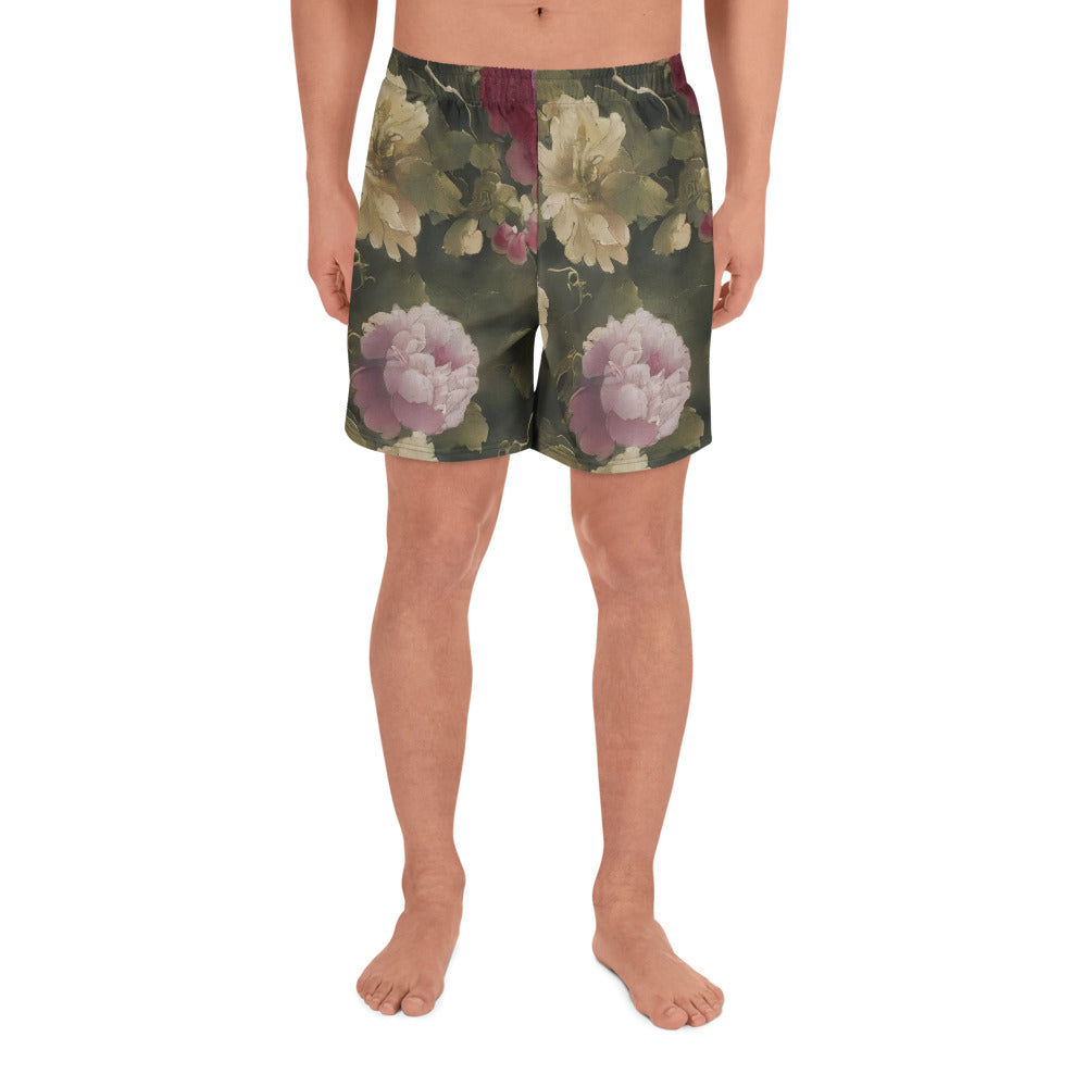Men's Athletic Shorts - Blossoms in Harmony