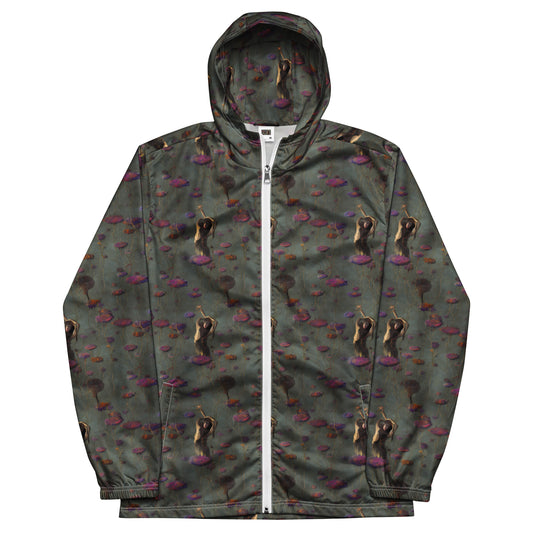 Men's Windbreaker - Ethereal Bloom