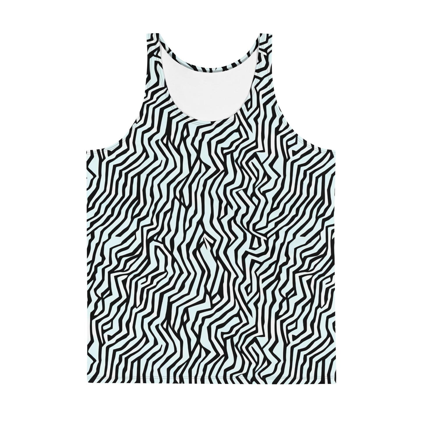 Men's Tank Top - Echoing Stripes