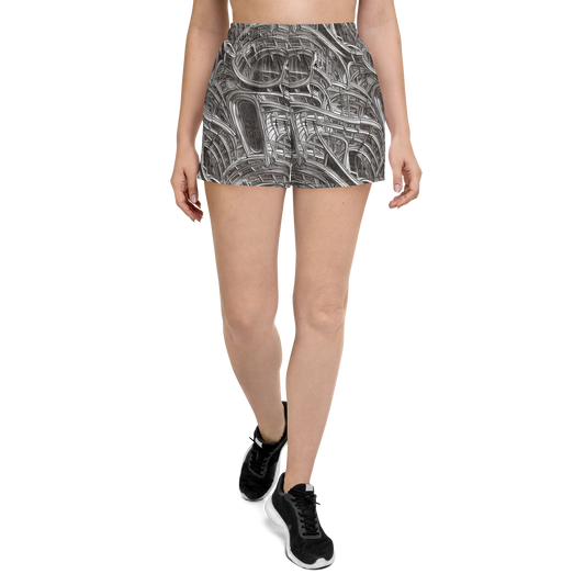 Women’s Athletic Shorts - Piranesi's Dream