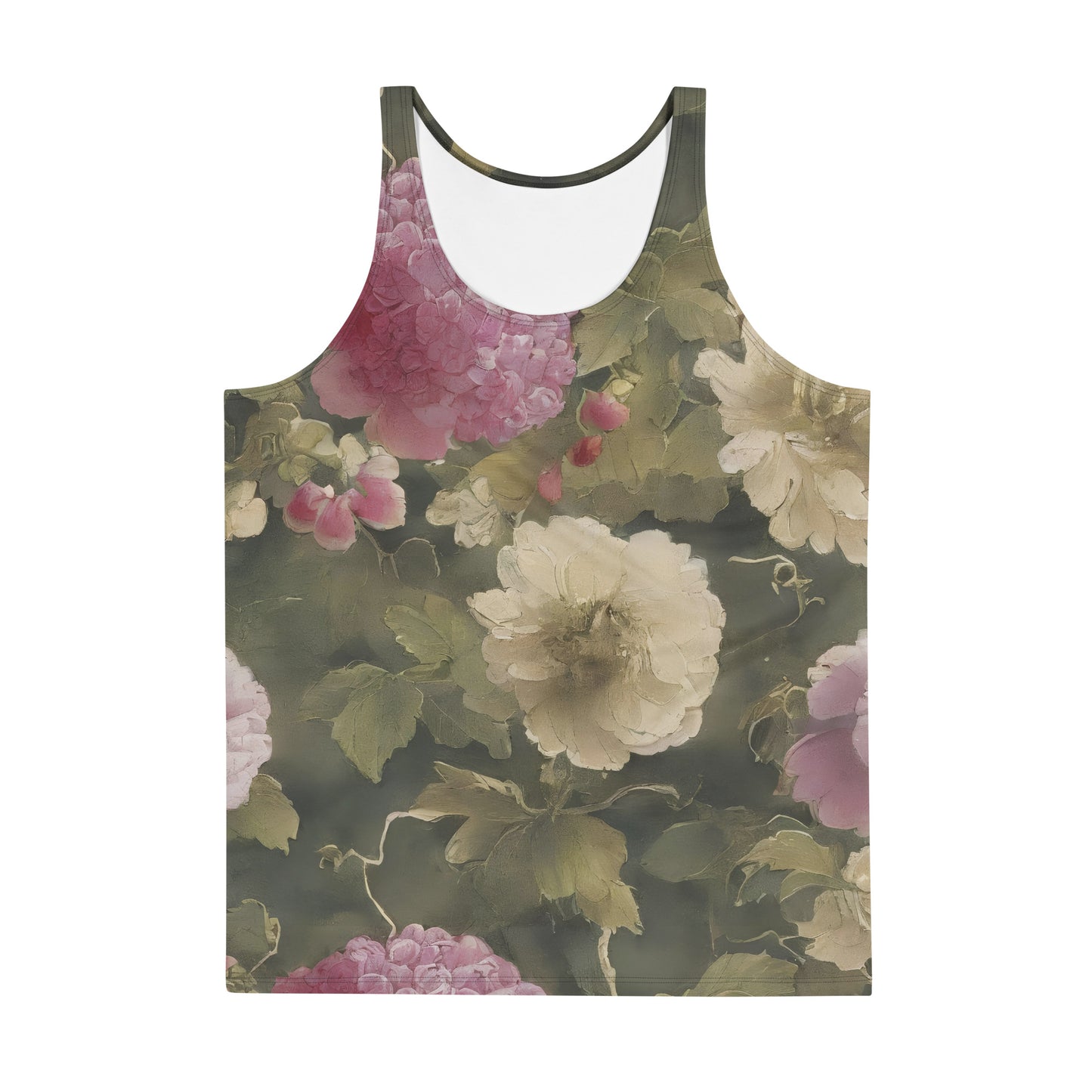 Men's Tank Top - Blossoms in Harmony