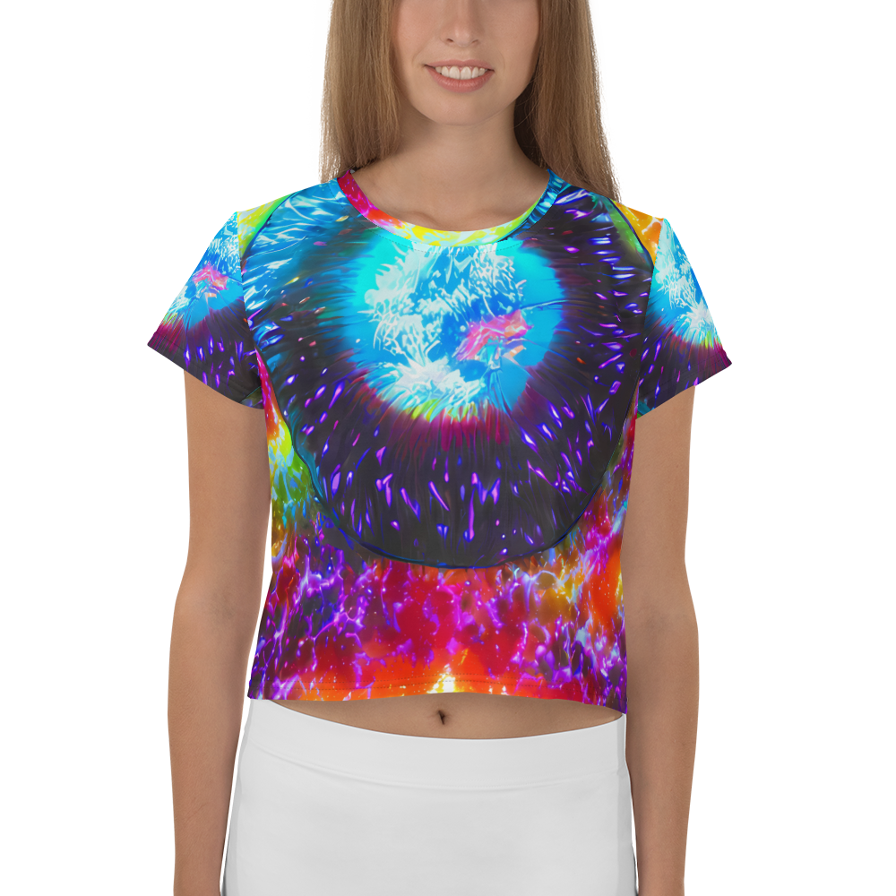 Women's Crop Tee - Vriesian Vortex