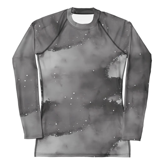 Women's Rash Guard - Monochrome Dreams