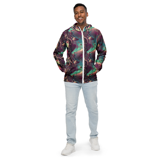 Men's Windbreaker - Nouveau Galaxy