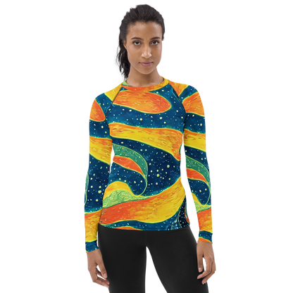 Women's Rash Guard - Celestial Harmony