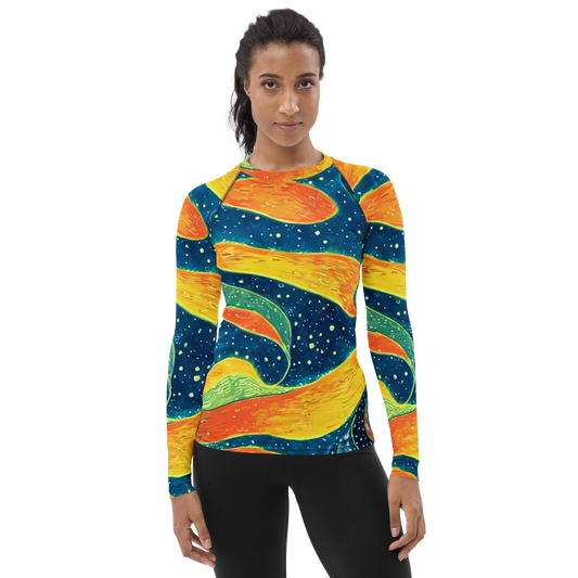 Women's Rash Guard - Celestial Harmony