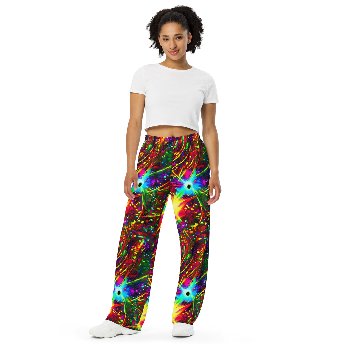 Wide-Leg Pants - Stellar Burst