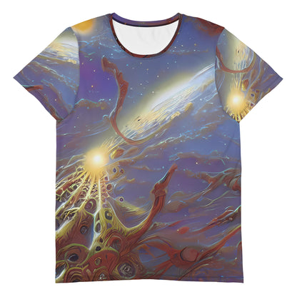 Men's Athletic T-Shirt - Stellar Drifters