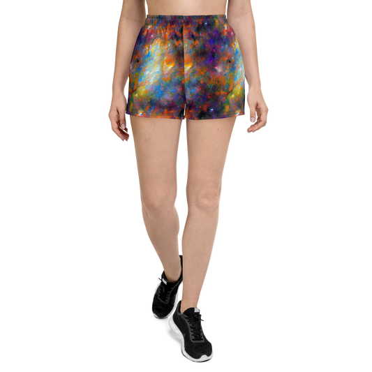 Women’s Athletic Shorts - Ephemeral Fantasy