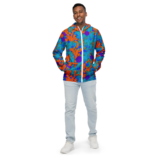 Men's Windbreaker - Intergalactic Rhythms