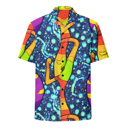 Button Shirt - Cosmic Siblings