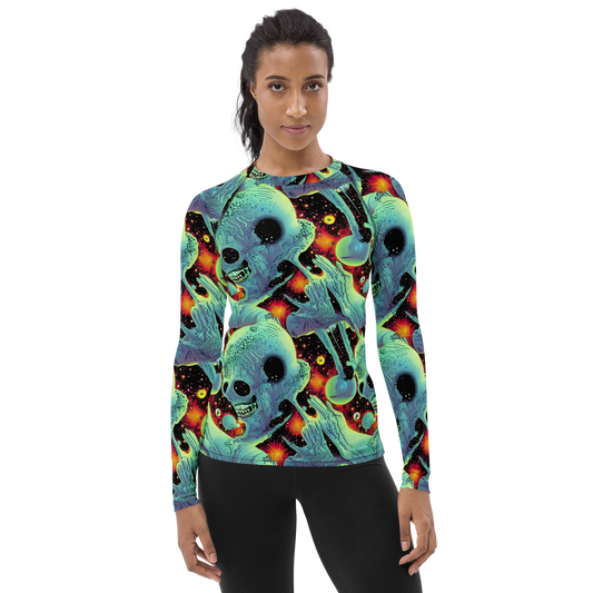 Women's Rash Guard - Galactic Grotesque