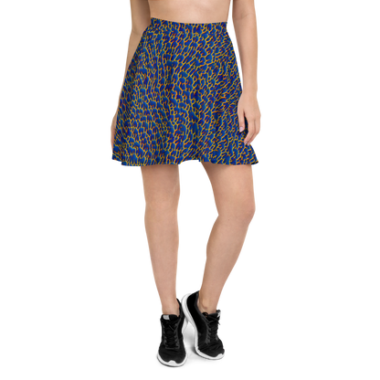 Skater Skirt - Crimson Creepers