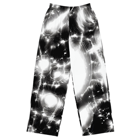 Wide-Leg Pants - Electric Nightfall