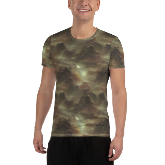 Men's Athletic T-Shirt - Celestial Dreamscape