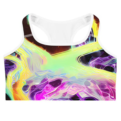 Sports Bra - Etherial Eruption