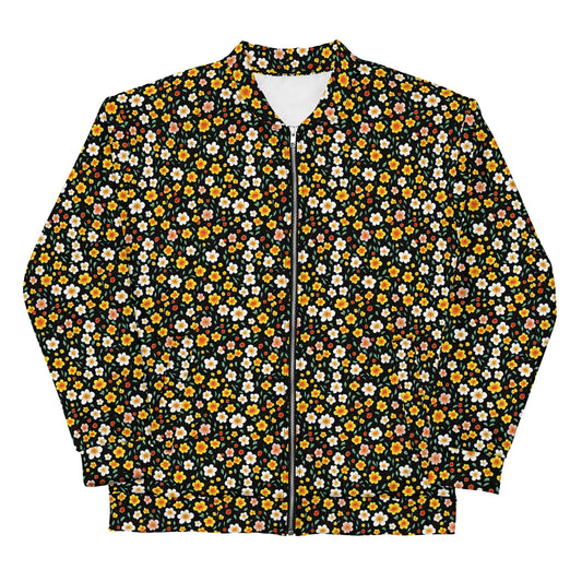 Bomber Jacket - Sunlit Blossoms