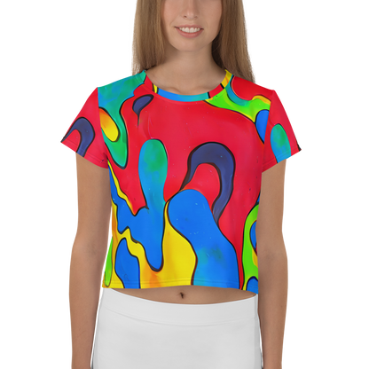 Women's Crop Tee - Splash of Joy