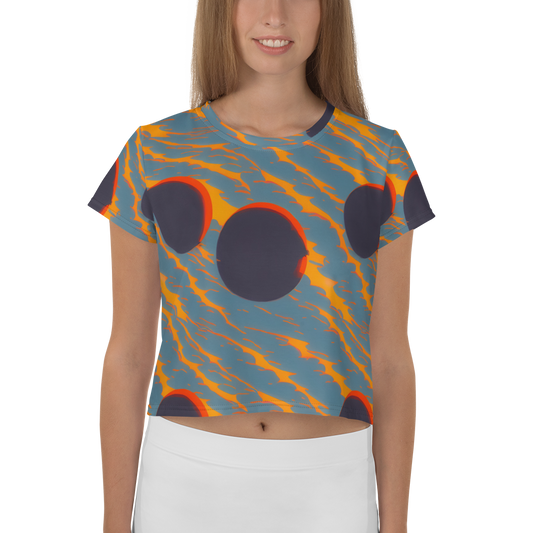 Women's Crop Tee - Flames of Gravity