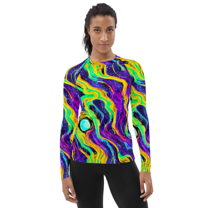 Women's Rash Guard - Jackson Swirl