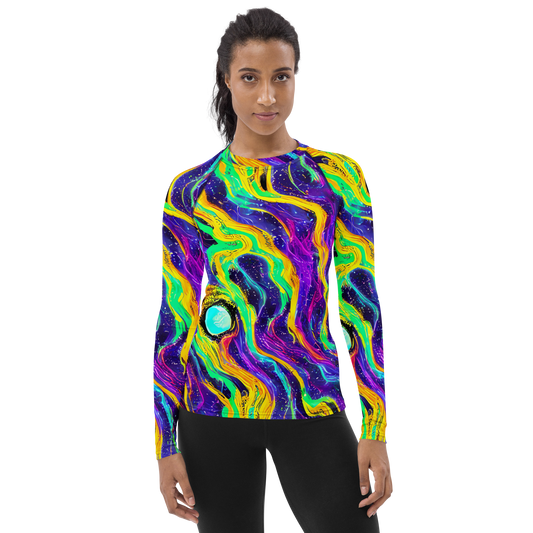 Women's Rash Guard - Jackson Swirl