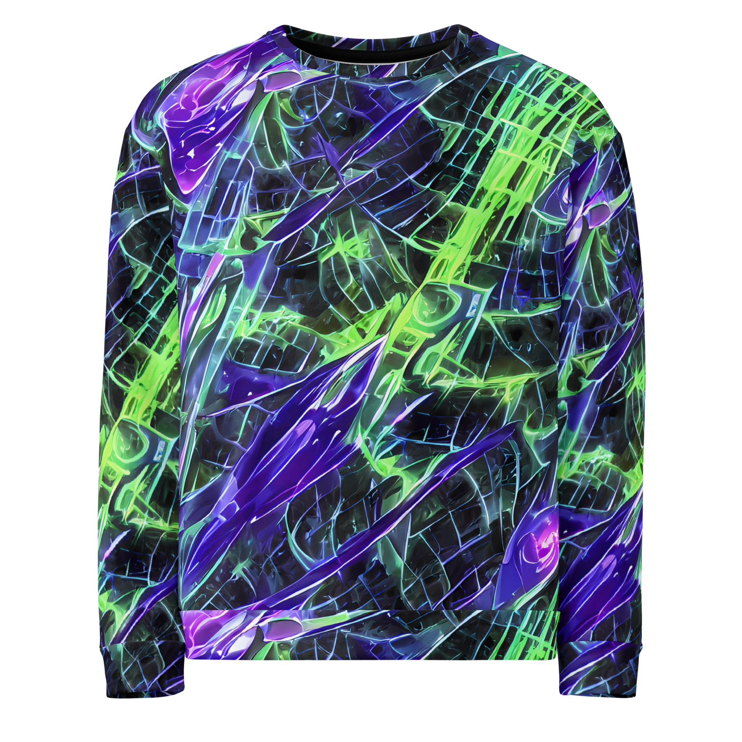 Sweatshirt - Futuristic Fractals