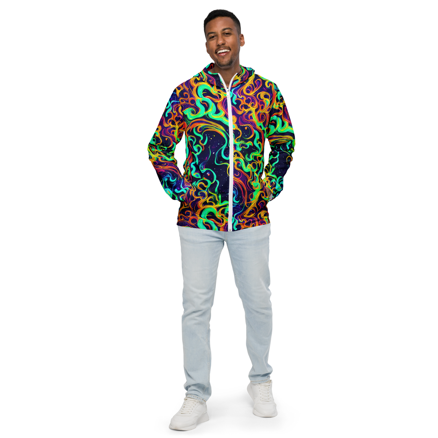 Men's Windbreaker - Cheston Swirl