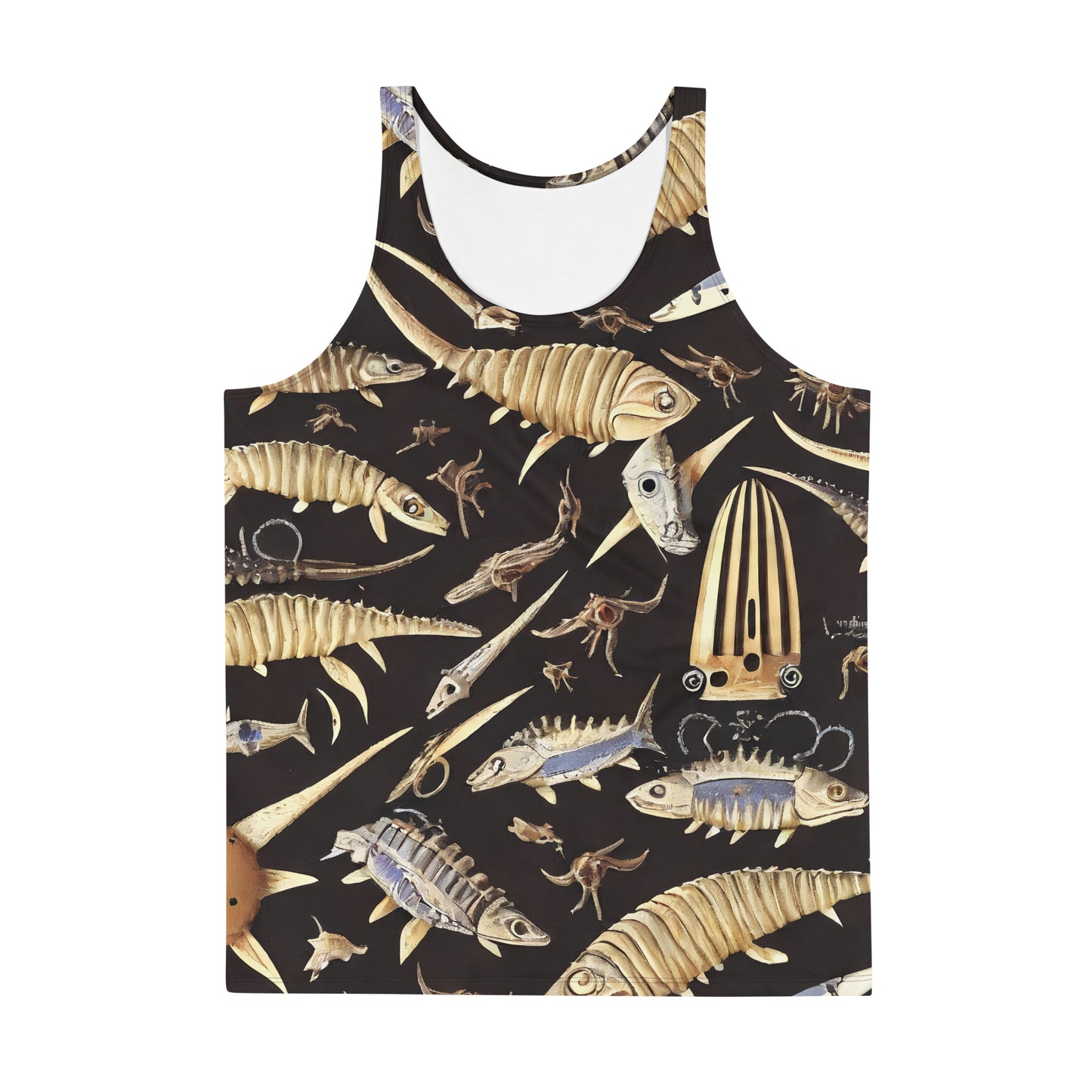 Men's Tank Top - Fossil Fantasia