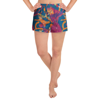 Women’s Athletic Shorts - Dreamtime Dance