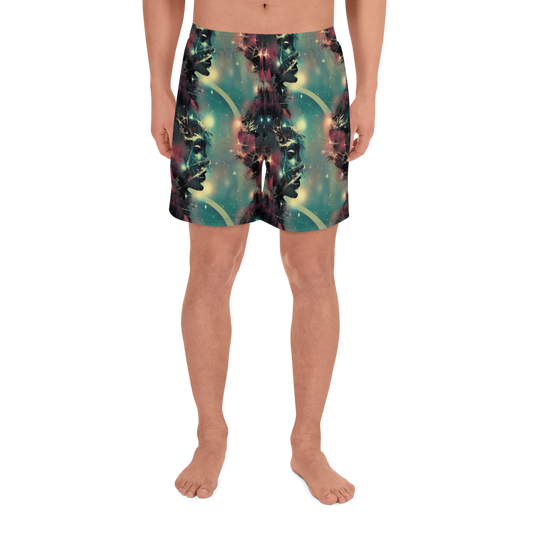 Men's Athletic Shorts - Galactic Serpent