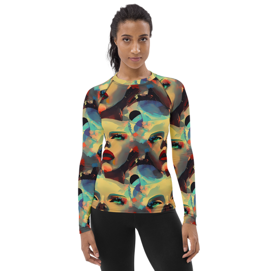 Women's Rash Guard - Astral Reflections